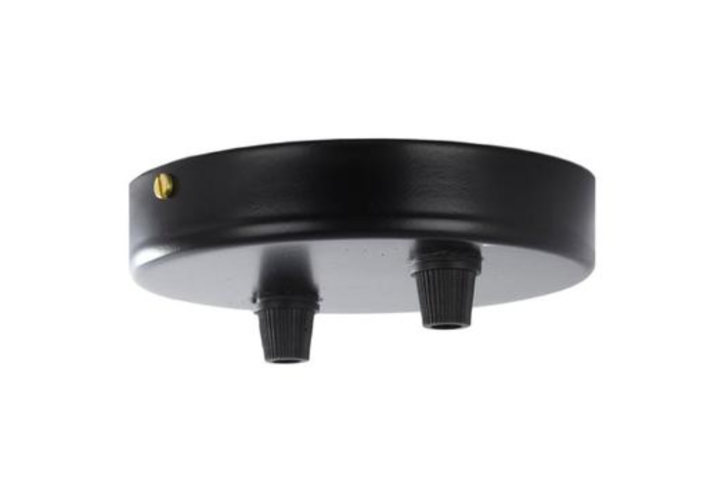 Two Outlet Ceiling Rose