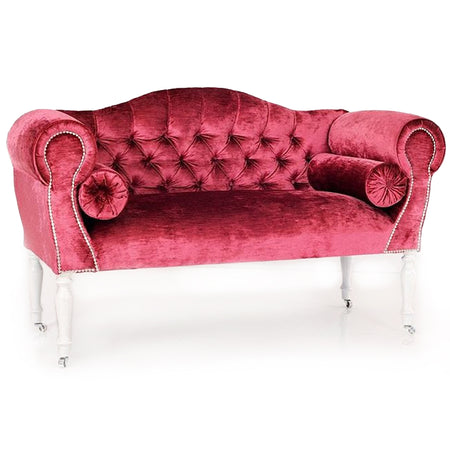 Heavenly Buff Chaise Longue with Swarovski Crystals