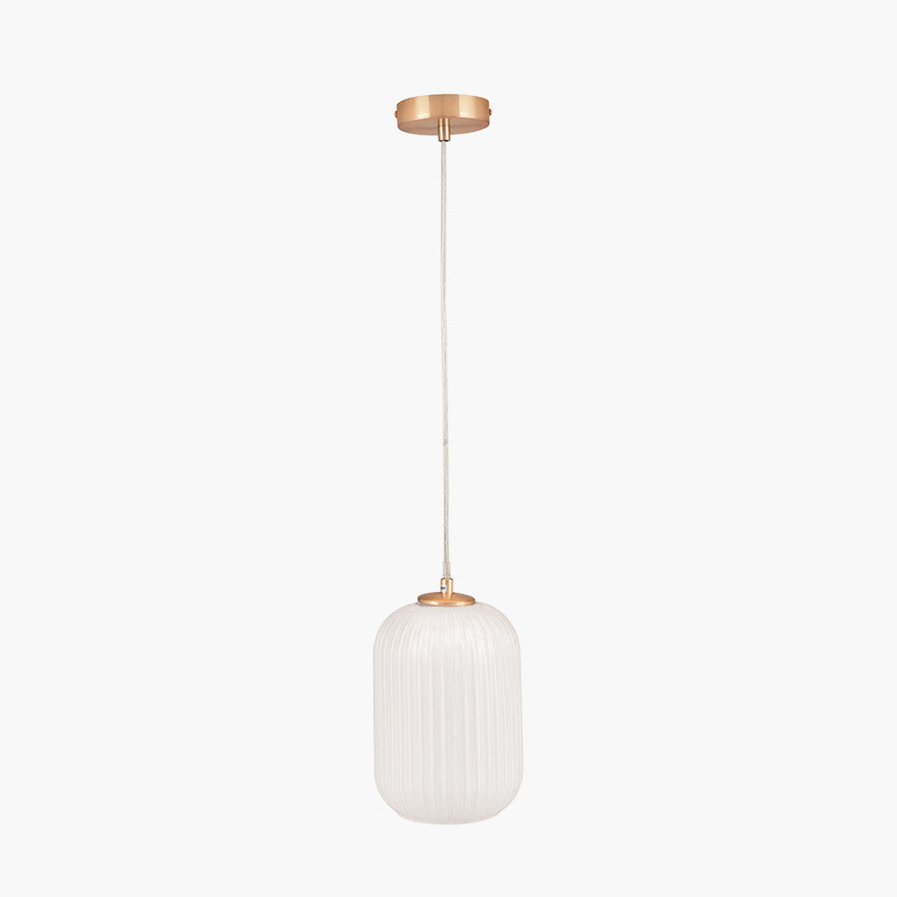 Opaque Glass Pendant
