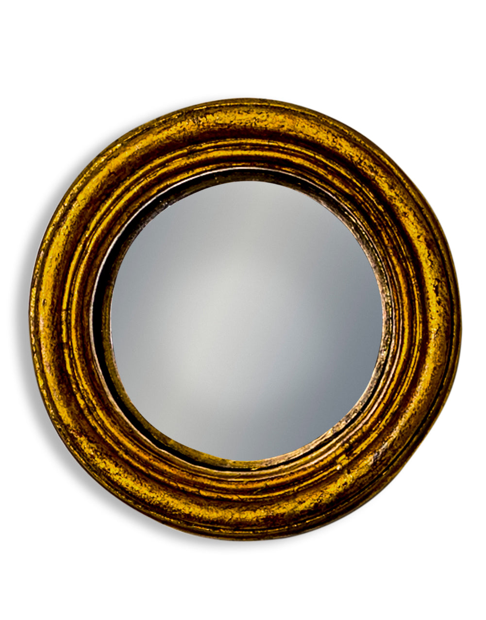 Mini Gold Convex Mirror - 10cm