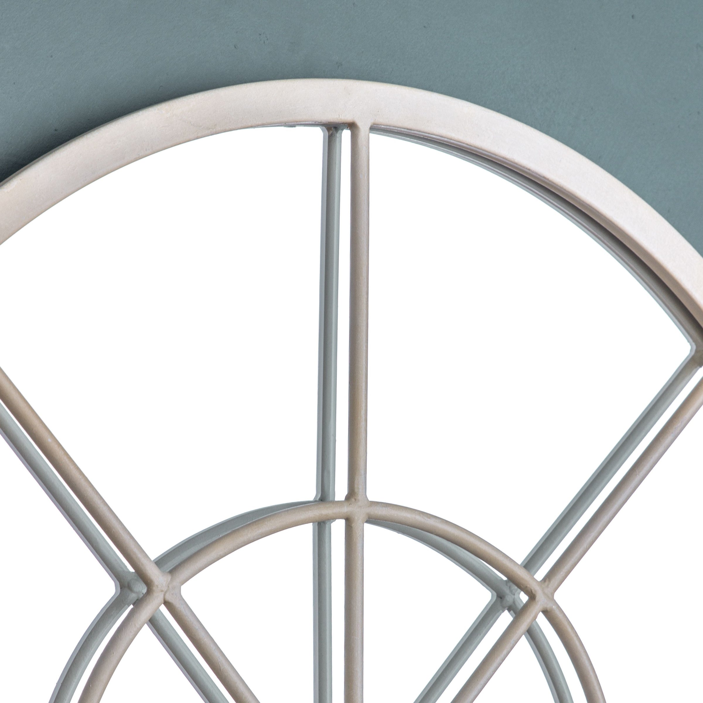 White Arched Window Mirror 90 cm x 60 cm