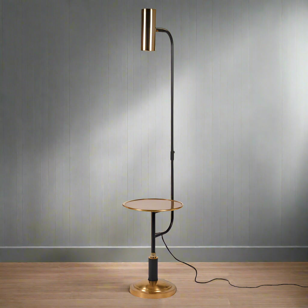 Stunning globe floor lamp, so stylish.