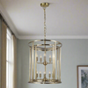 Tall Ten Light Antique Brasss Lantern