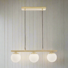 Linear Globe Light Brushed Gold 66