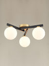 Asymmetric Globe Flush Light  47 cm