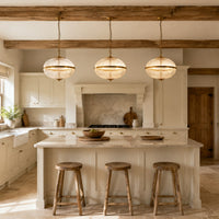Vintage Glass Globe Ceiling Light