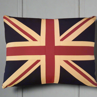 Large Union Jack Cushion - Plain 69 x 53 cm