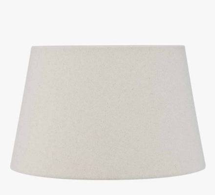 Large Natural Cream Linen Lampshade 50cm