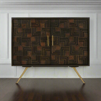 Sideboard - Geometric Design - 102 cm