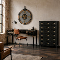 Industrial Chest of 18 Drawers
