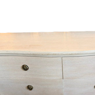 Soft Off White 6 Drawer Chest - CLEARANCE