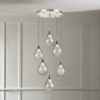 6 Light Cluster Pendant 120 cm