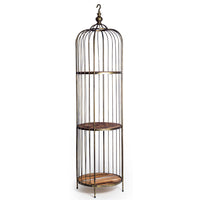 Round Birdcage Shelving 200 cm - CLEARANCE