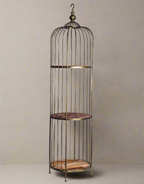 Round Birdcage Shelving 200 cm - CLEARANCE