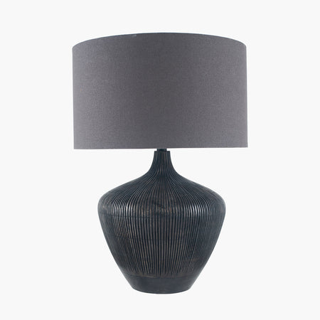 Wooden Bedside Lamp - 63 cm