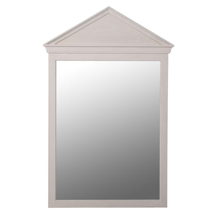 Ornate Mirror - Grey Baroque  -113cm