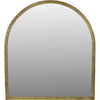 arched overmantle mirror perfect for hall or living room.
