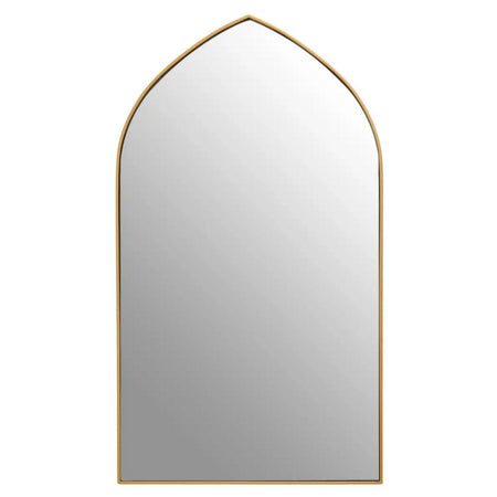 Gold Oval Full Length Hanging Mirror H130 W40m