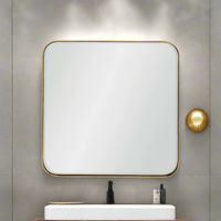 Arden Square Gold Mirror 40 x 40 / 50 x 50