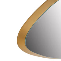 Asymmetric Gold Mirror 62 cm