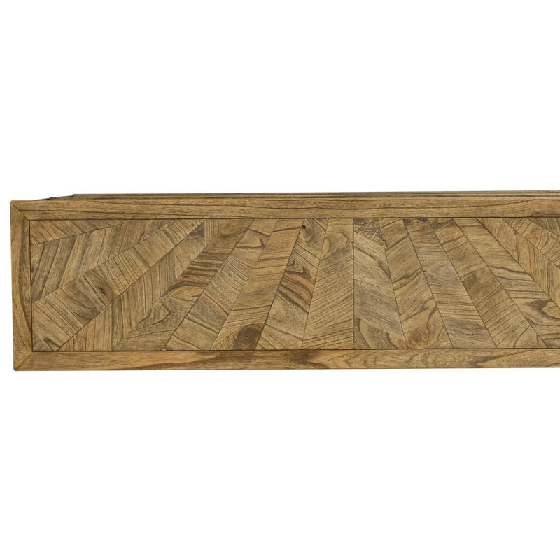 Three shelf ash console table featuring a minimalist metal frame, antique brass finish, and open design - perfect for displaying décor, storing books, or styling an entryway, hallway, or living room