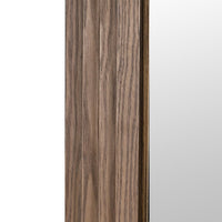 An arched mirror in wood, ash wood, a natural light wooden framed arched mirror.&nbsp; Natural wooden mirrors are definitely making a comeback, great in industrial or contemporary homes.&nbsp; The mirror combines a minimalist aesthetic and classical architectural curves.&nbsp; &nbsp;Perfect for an entryway, bedroom and living room particularly in interiors aiming for Scandi or organic modern looks.