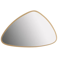 Asymmetric Gold Mirror 62 cm