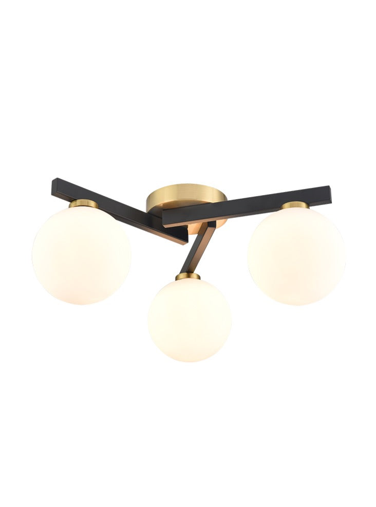 Asymmetric Globe Flush Light  47 cm