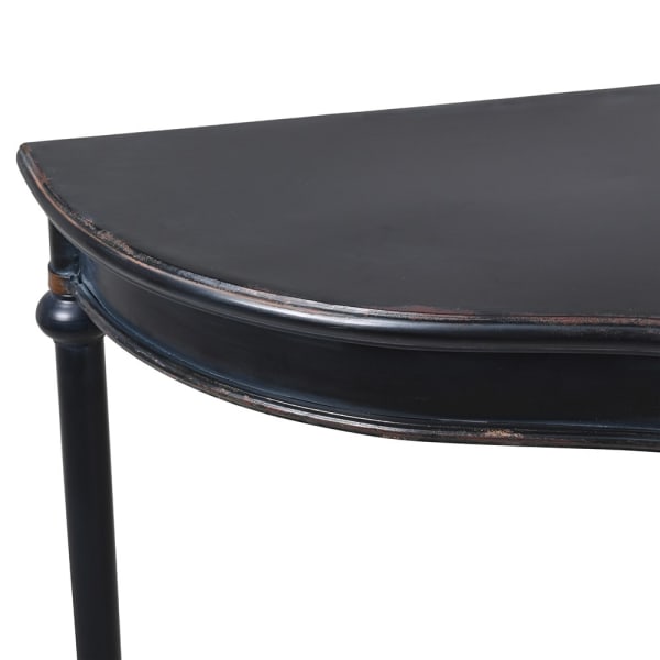 Long Black Console 195 cm