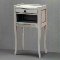 Grey Louis Bedside Table 66cm