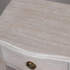 Limewashed Bedside Table