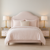 Two Drawer Cream Bedside