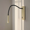 Black and Gold Flexi Wall Light 48 cm