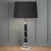 Black Vine Lamp and Shade H: 97 cm