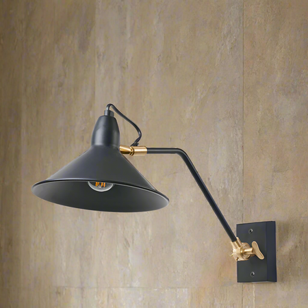 Flush Ceiling or Wall Light - Dark Bronze Bulb Holder 6cm