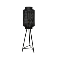 Black Wire Floor Lamp 125 cm