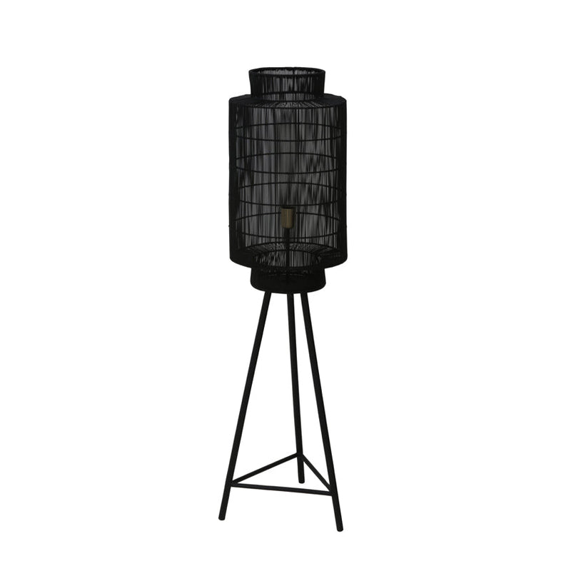 Black Wire Floor Lamp 125 cm