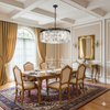 Crystal Prism Chandelier Black Banded