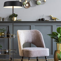 Contemporary Black Floor Lamp