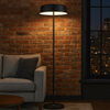 Contemporary Black Floor Lamp