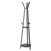 Two Tier Black Coat Stand -- 183cm