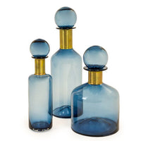 Extra Large Blue Apothecary Bottle