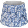 Blue Fabric Shade 35 cm