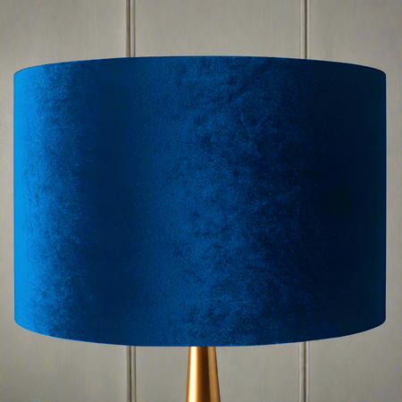 Dark Blue Pleated Shade - 30/35/40 cm