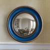 Blue Mini Convex Mirror - 27cm