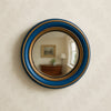 Blue  Mini Convex Mirror 17cm