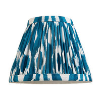 Blue Pleated Clip Shade 16cm