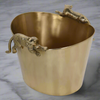 Brass Wine Bucket 32 cm