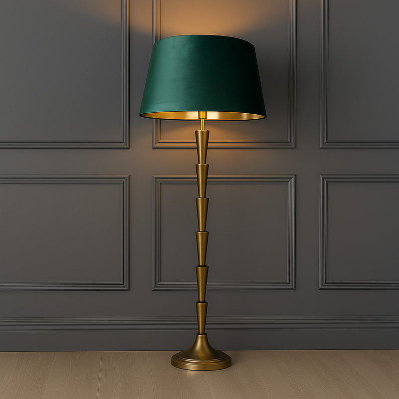 Bronze Metal Floor Lamp