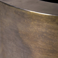 &nbsp;We have a few ultimate items, and this is the ultimate brass planter, a very large round brass pot, perfect for a statement plant.&nbsp; The absolute height of style, any plant would be proud to rest in such a stunning piece.&nbsp; &nbsp;70 cm round and 37 cm high, this is a planter that would not go unnoticed in the most stylish and contemporary of interiors.&nbsp; &nbsp;In an entryway or foyer, a kitchen, for the most precious plants in your living room - the ultimate in sleek, minimalist glamour.